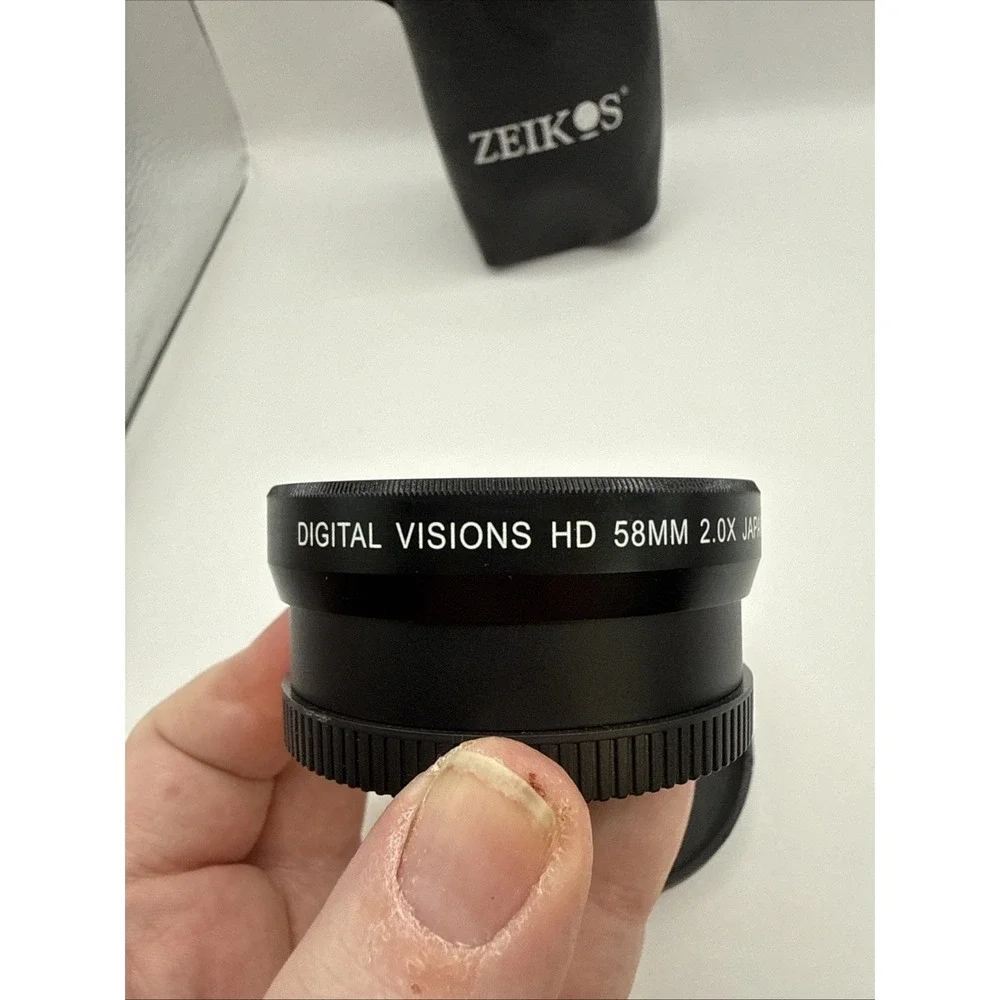 Digital Visions 58mm 2X HD Telephoto Converter Lens Japan Optics